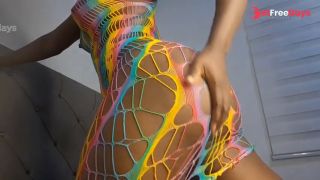 My boss lady stands and shake is beautiful big ass till I cum-7