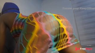 My boss lady stands and shake is beautiful big ass till I cum-8