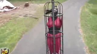 House of Gord19 07 26 Moxxie Maddron - Spinning Truck Cage (Scene)-4