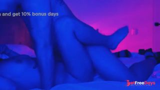 Colombian Baddie in Pink Lingerie Gives Me a Night to Remeber under Trippy Lights-8