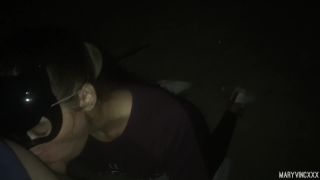 Cum in Teen Mouth after Epic Handjob in Car Public Blowjob-9