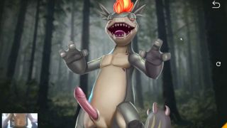 studiouwu - TWO BLONDIES FUCKED BY LIZARDMANS - LOOP QUEEN-5