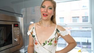 online clip 14 femdom foot worship DownBlouse Jerk - Moving Out, blonde on femdom porn-2