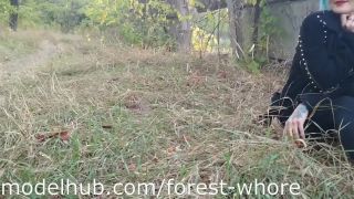 Sexy Public Fun – Model Hub – Forest Whore!!!-5