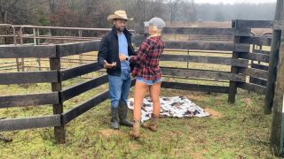 Many Vids: Darrenblaze Hornystone Milf Farm Owner Rides Her Bbc Bull - Hardcore-0