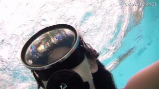 Orgasm Hot underwater orgasm from Nora Shamndora with dildo-3