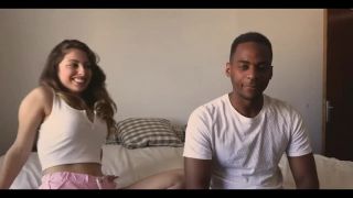 Interracial Couple Fuck On Camera For The First Time - MILF-1