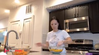Baking Carrot Cake Muffins while Fucking Myself-4