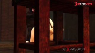 Sub-slut Gagged and Fucked. Big Tits Whore gets Fucked Hard by Black Cock-5