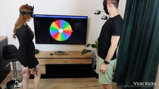 Fetish porn VickiKicks - Wheel of fortune - Round 2 Femdom  -4
