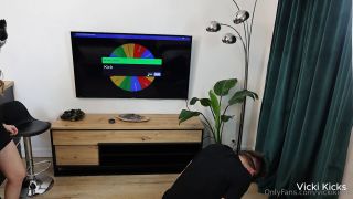 Fetish porn VickiKicks - Wheel of fortune - Round 2 Femdom  -6