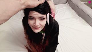 Video Hungry And Wet Nezuko Kamado From Demon Slayer Craves a Hard ...-1