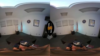 VR 180  Australian Cop Angela White Interrogates Will Pounder -9