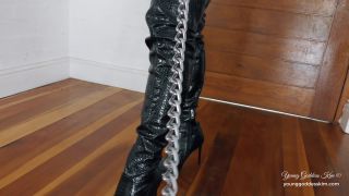 free porn clip 21 indian femdom fetish porn | Young Goddess Kim – Cum Boot Bitch | fetish-3