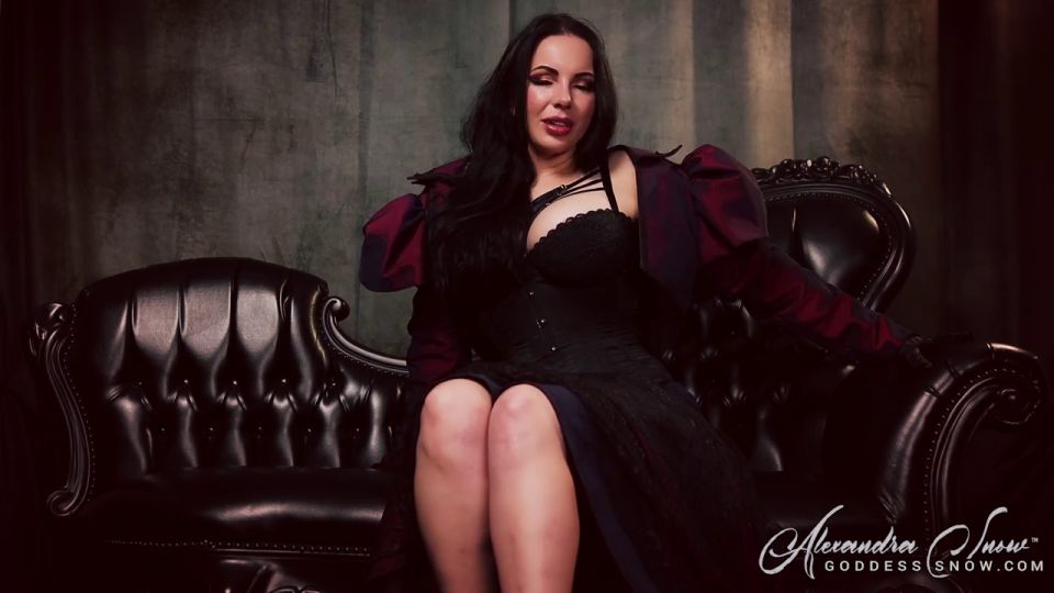 Newly Turned Goddess Alexandra Snow (Femdom porn)
