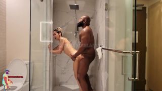 ChocolateBeastAz - Shower Sex w Persian Milf Venice - Interracial-2