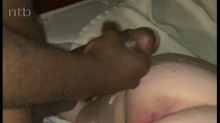 Cuckold husband asked for cum in his slut wife.-3