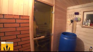 adult video clip 33  GoldTeachers in 001 Met my Stepsister in the Sauna and couldn’t Resist. Part1 ‘foreplay’, teens on teen-6
