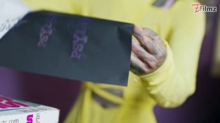 Anuskatzz - Pornstar tattoo artist bends over for her client hard anal, filthy ATM, and a dripping facial fini-1