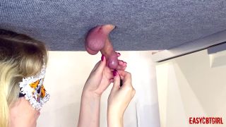 Mistress Explores and Plays with the Foreskin and Urethra of a Slave EasyCBTGi.-3