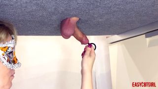 Mistress Explores and Plays with the Foreskin and Urethra of a Slave EasyCBTGi.-4