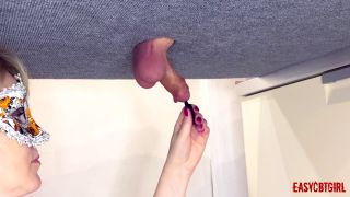 Mistress Explores and Plays with the Foreskin and Urethra of a Slave EasyCBTGi.-7