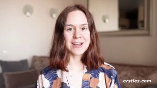 Ersties  Cute Babe Anca Pleasures Her Pussy With A Glass Toy.-6