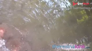 [GetFreeDays.com] Aunty hardcore dildo fuck publicly at the lake Porn Stream February 2023-8