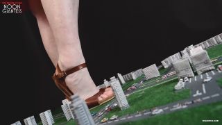 Noon Giantess - Her feet, twin thrones of death and might, Stained (Fetish porn)-7