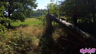 shykinky18 Real 18 teen gets assfucked in the forest-1