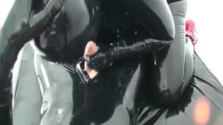 RubberVita SPIT   BLOWJOB IN LATEX (mp4)-3