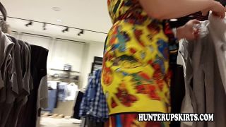 yummyupskirtwithgirlinbrightdress voyeur -4