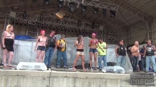 Abate Of Iowa 2015 Freedom Rally Thurday First Strip Contest Of The Weekend Tattoo!-4