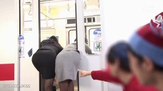 Reducing Mosaic RCTD-184 電車のドアに挟まれて身動きできないデカ尻女VSエロガキ-6