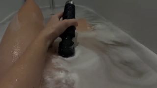 Moans I locked myself in the bathroom to play with my pussy and cum so my parents wouldnt notice-5