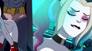 HoaXxx - DC Harley Quinn and Batman in the Batcave-1