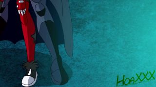 HoaXxx - DC Harley Quinn and Batman in the Batcave-7