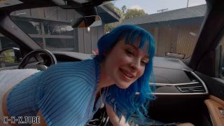  Jewelz Blu  Jewelz Blu Blowjob, Deep Throat, Oral, Swallow, 2D Jewelz Blu - Endless Blue with Jewelz Blu. Hot BJ in a Car SiteRip fetish-9