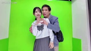 Reducing Mosaic MIDA-375 1日恋人ごっこ×おじさんぽ 制服J●のベロキス誘惑に負けた中年オヤジは自宅に連れ込み何度も、何度も、唾液を飲み合い中出しセックスしてしまった… 夏色みか-4