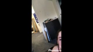Beautiful Brunette Girl Loves To Deepthroat Hard And To Swallow Cum - Homemade-9