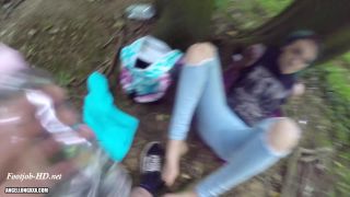 free porn clip 27 Angel Long Outside Footjob | foot fetish | feet porn foot fetish booru-3