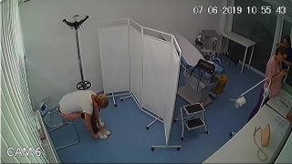 Voyeur – Real hidden camera in gynecological cabinet 1 Voyeur!-4