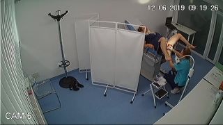 Voyeur – Real hidden camera in gynecological cabinet 1 Voyeur!-8