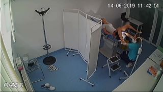 Voyeur – Real hidden camera in gynecological cabinet 1 Voyeur!-9