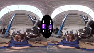 free xxx video 37 Nasty Babe Stops Garage’s Work – Klaudia Diamond 4K,  on virtual reality -5