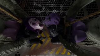 Cartoon huge members of giant mutants destroy holes of girls 2k 3d-6