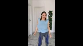 MariaOld - Sexy GILF teasing by huge tits-3