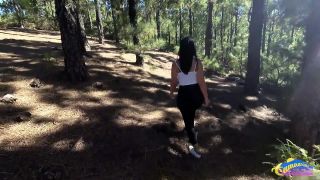 Cumnarias - Horny Brunette Ruins the Forest Walk to Her Best Friend-0