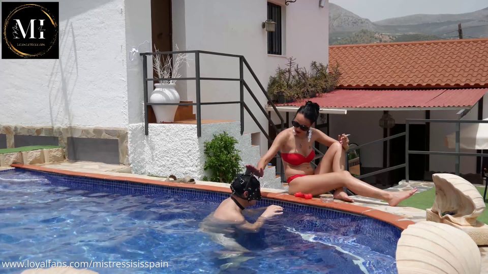 xxx video clip 14 Puppy In The Pool - bdsm porn - femdom porn femdom goddess