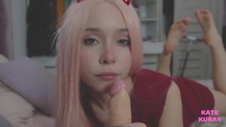 Katekuray – 024 Cosplay zero two Cosplay!-4